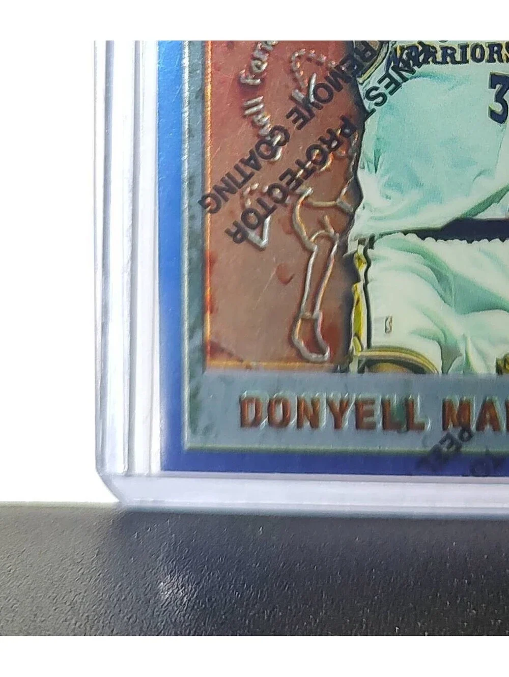 Donyell Marshall 1995-96 Topps Finest NBA #215 Card Warriors